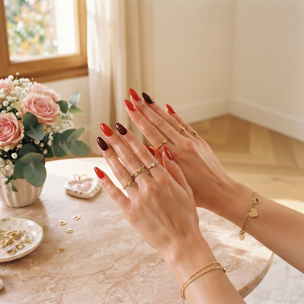 Burgundy Red Mix
