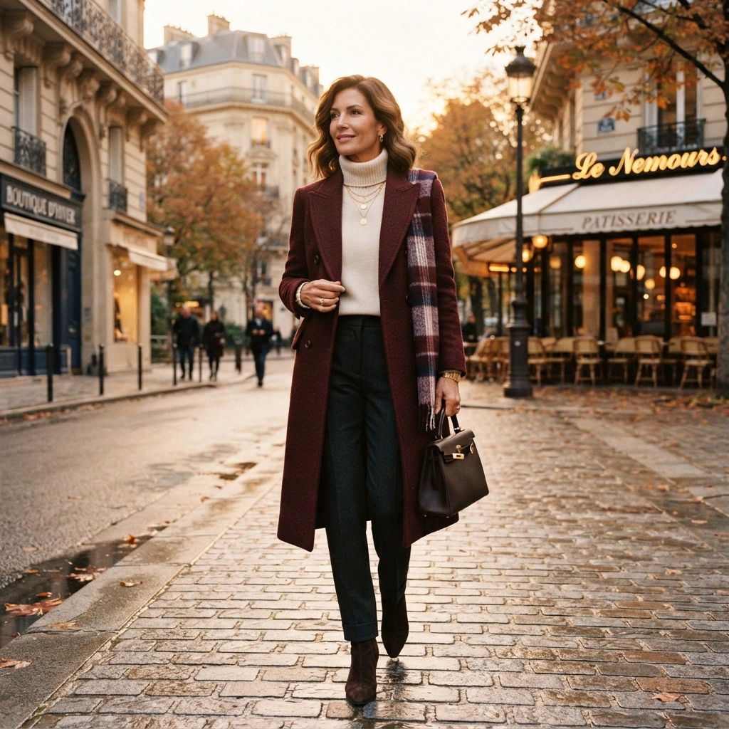 Burgundy Winter Luxe