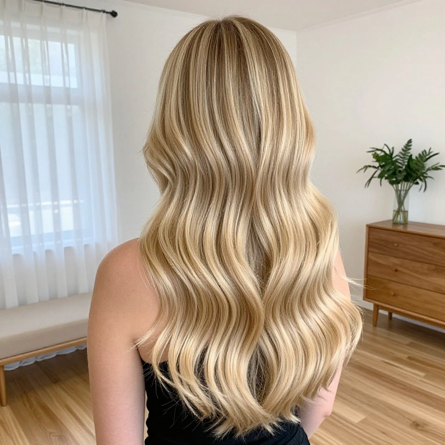 Buttery Blonde Highlights