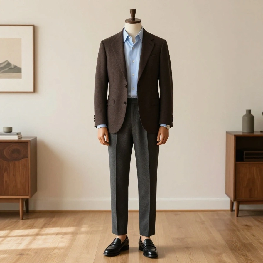 Charcoal Trouser Combo