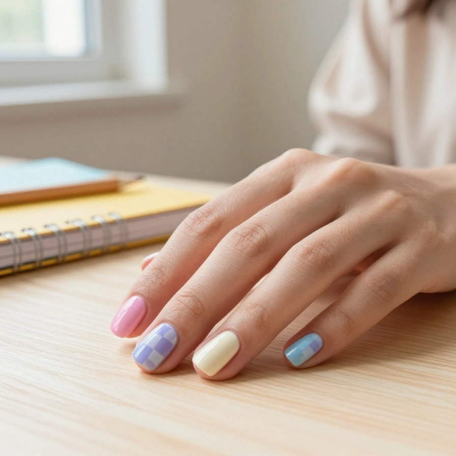 Checkerboard Pastels