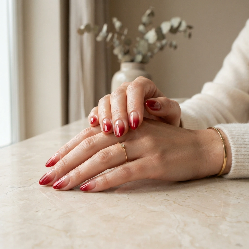 Cherry Red Ombre