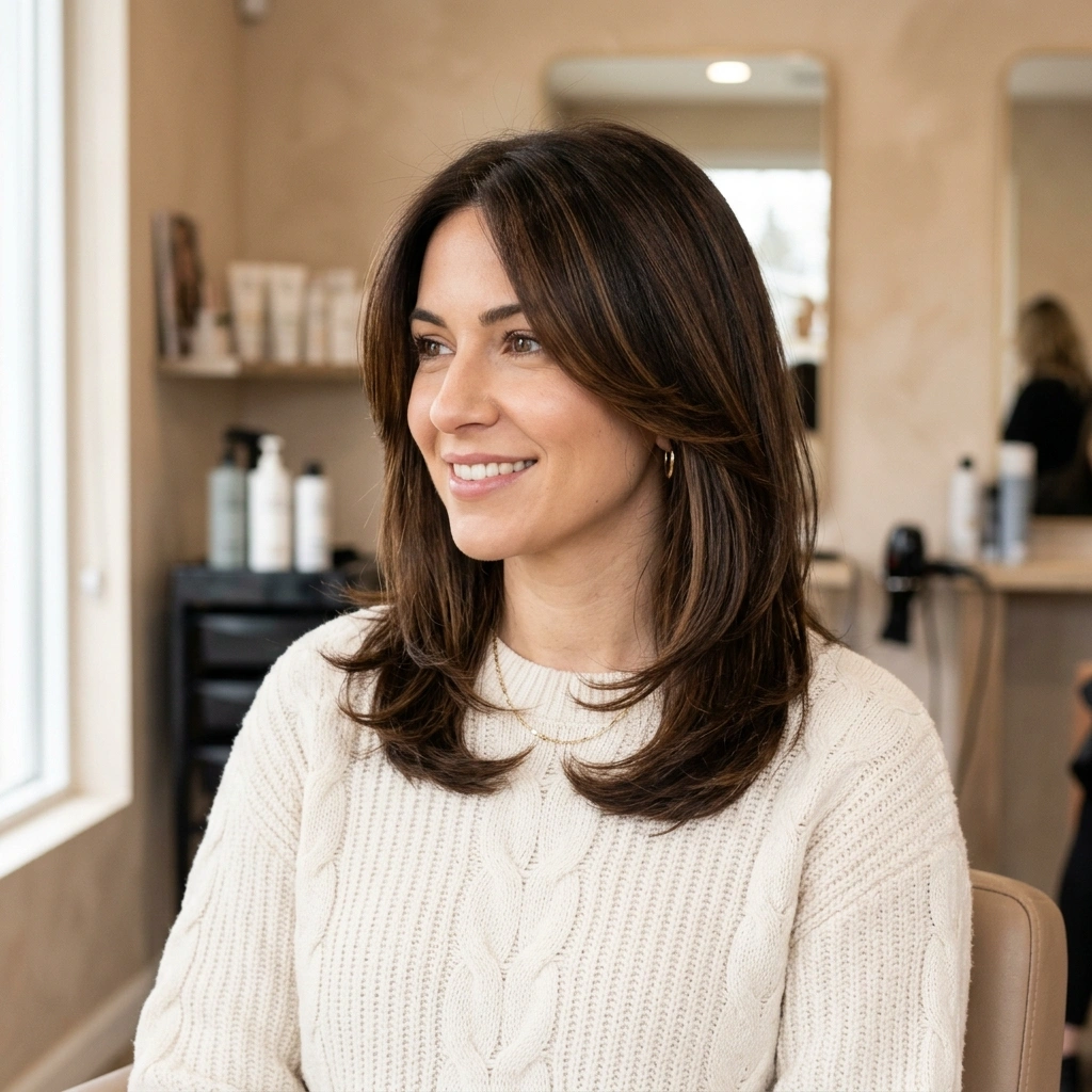 Chin-to-Shoulder Layers