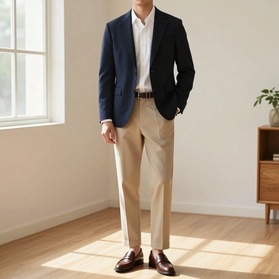Classic Navy Blazer