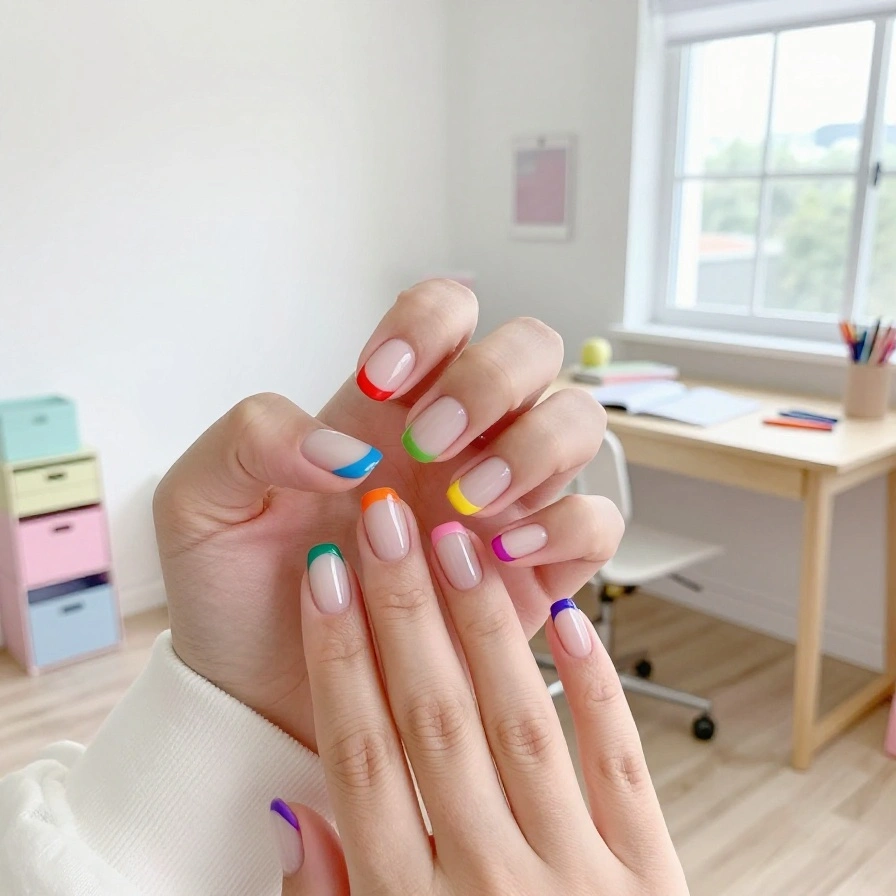Colorful Crayon Tips