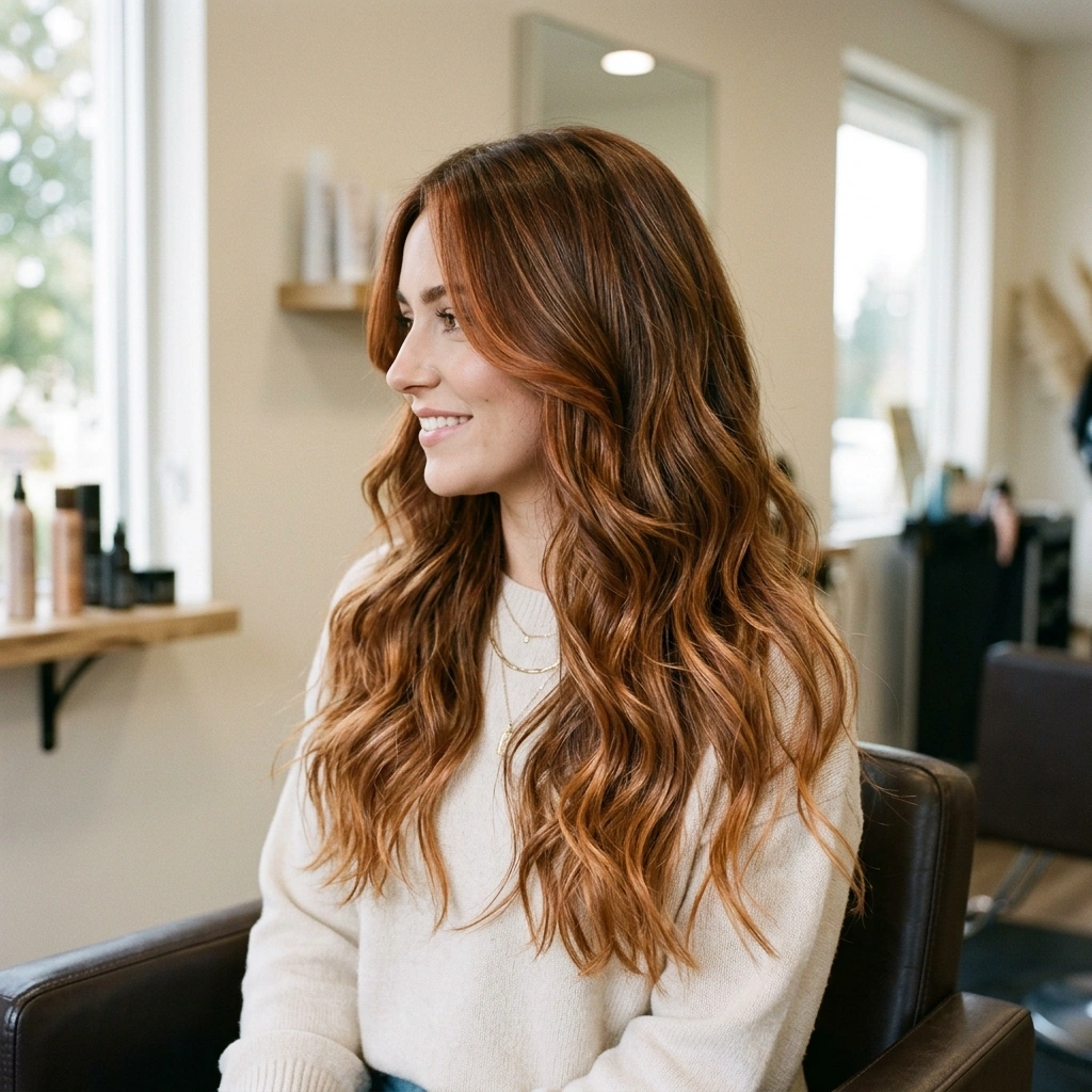 Copper Balayage