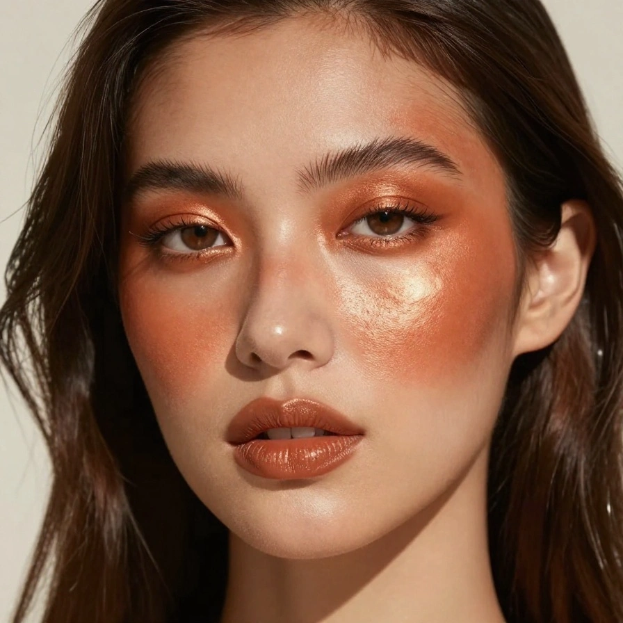 Copper Kissed Cheeks