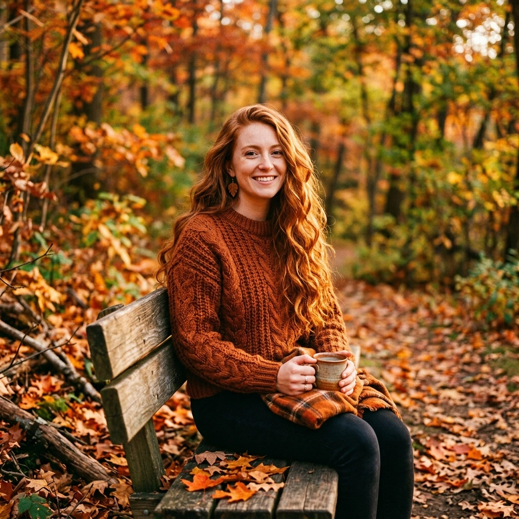 Cozy Copper Waves