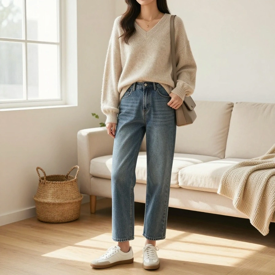 Cozy Sweater Denim