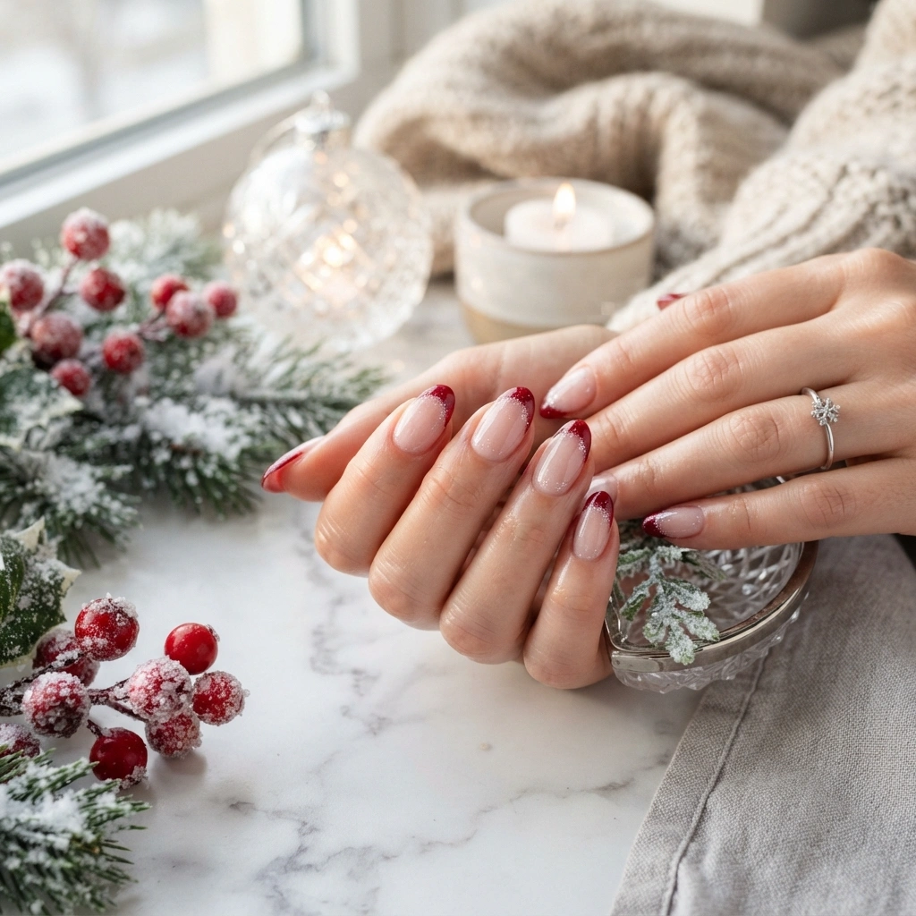 Cranberry Frost Tips