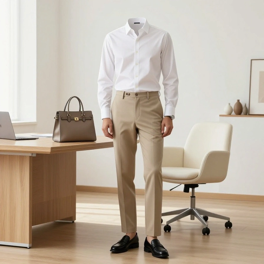 Crisp White Shirt