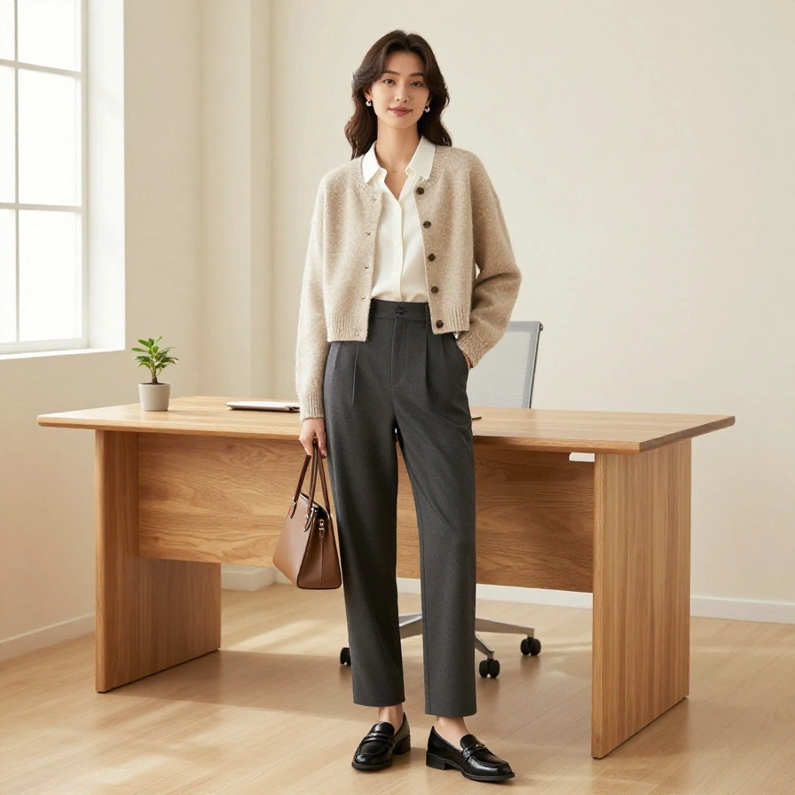 Cropped Cardigan Style
