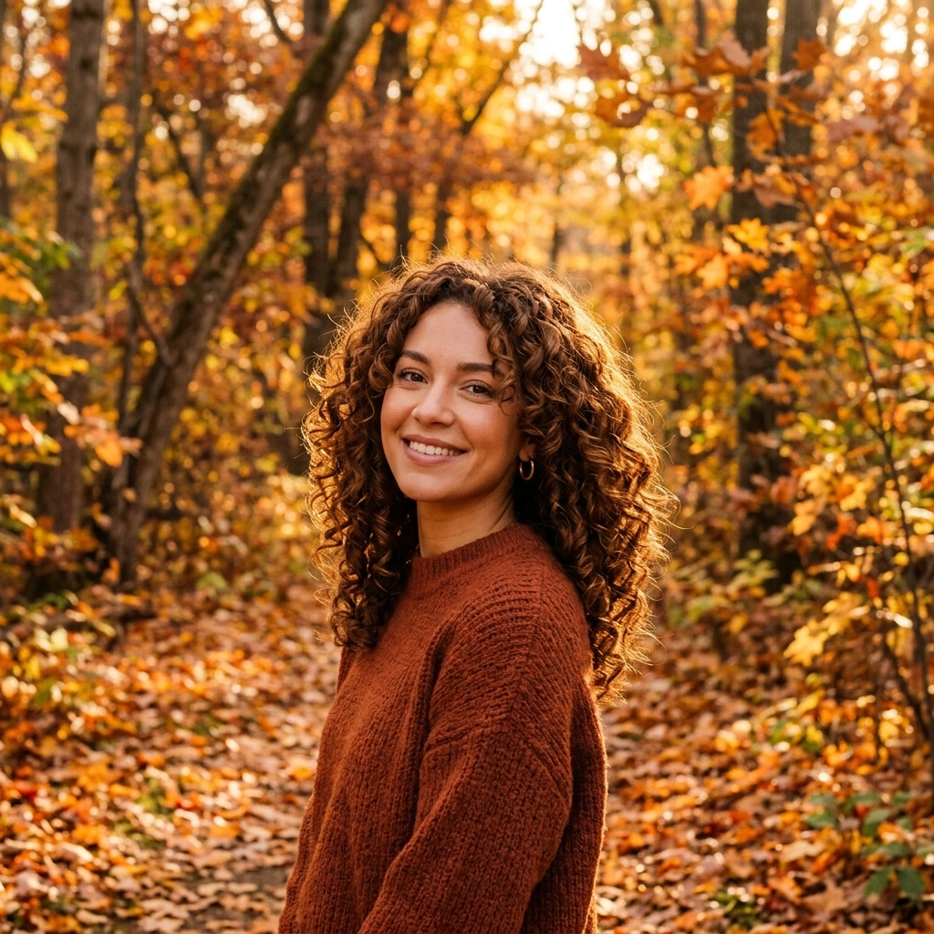 Curly Layered Volume