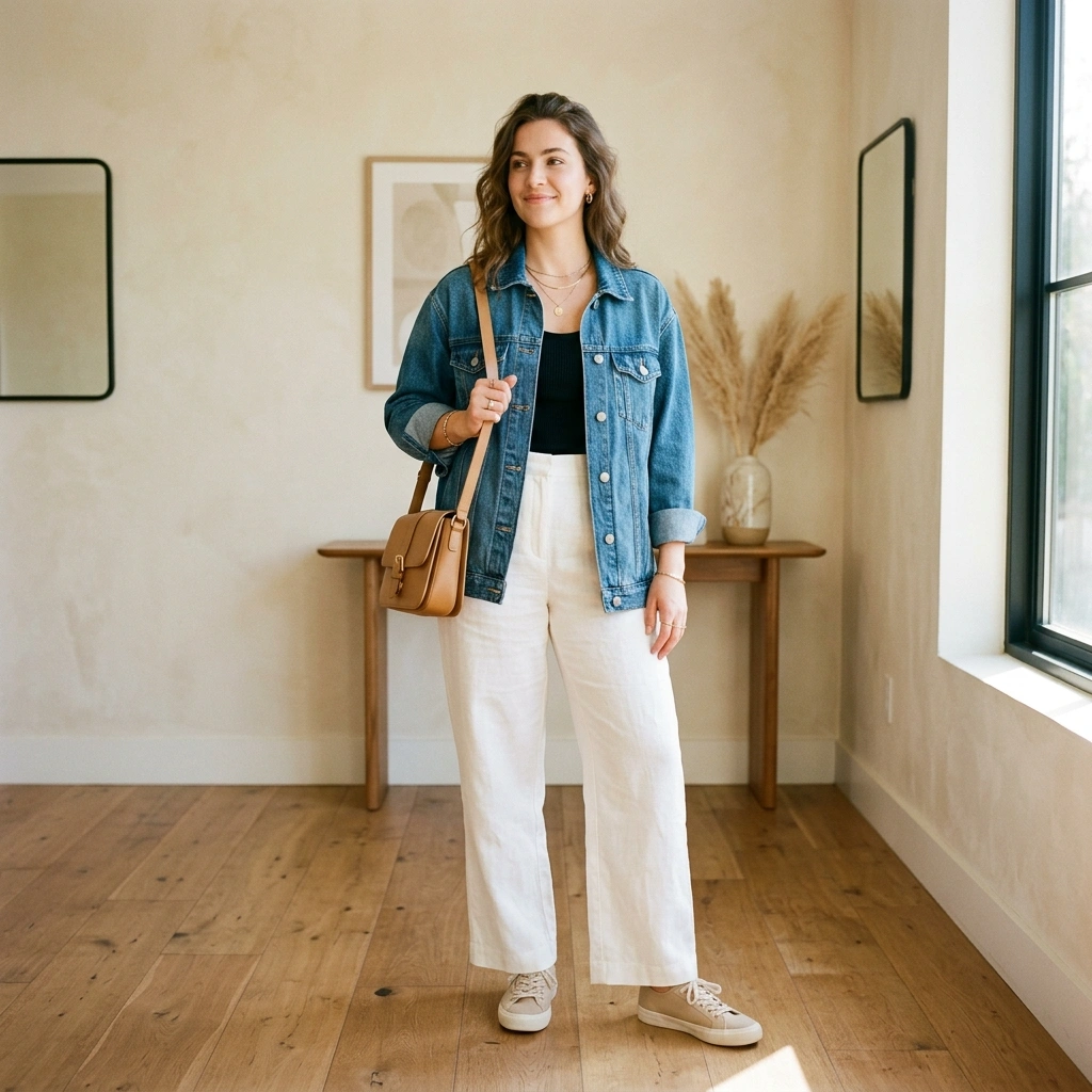 Denim Jacket Layers