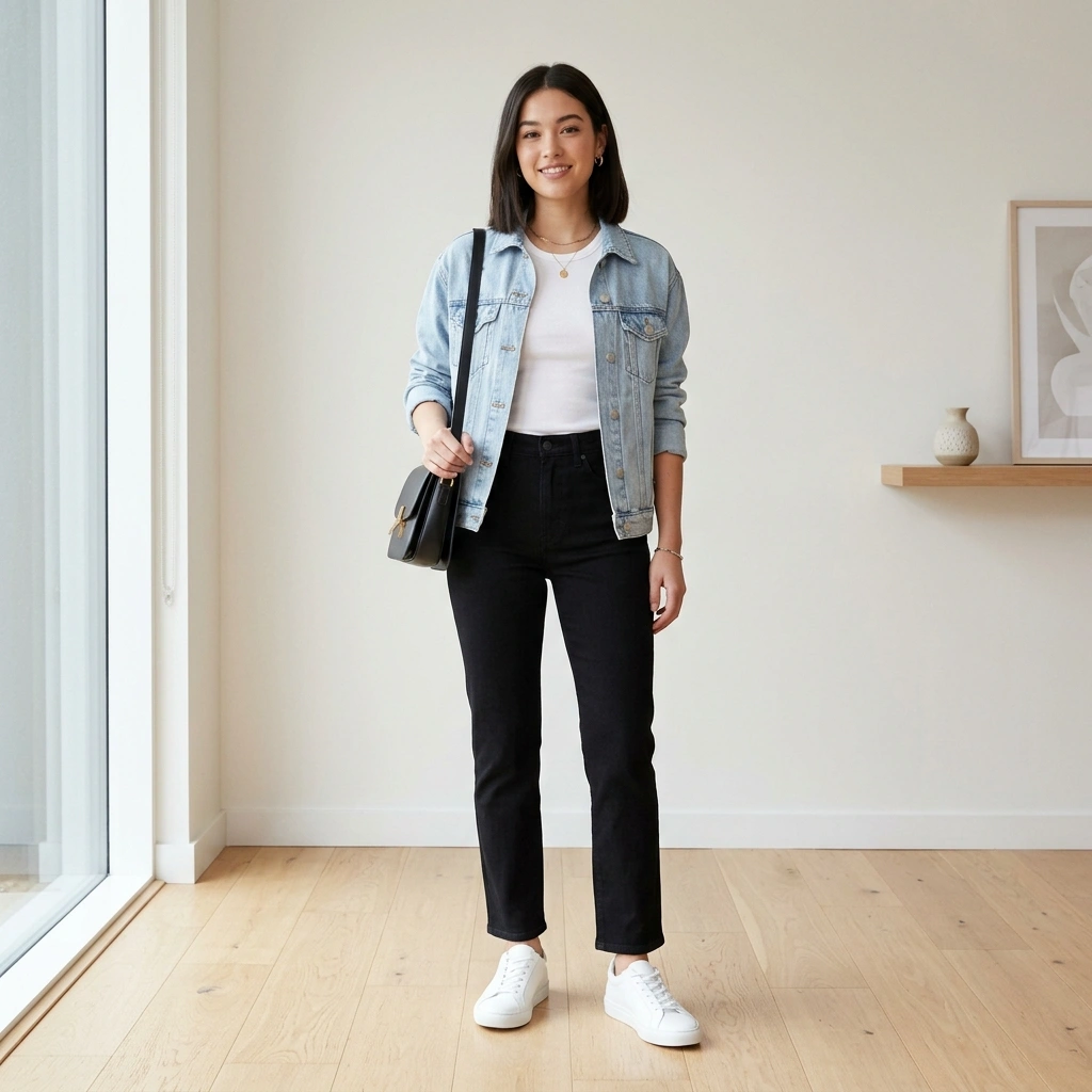 Denim Jacket Layers