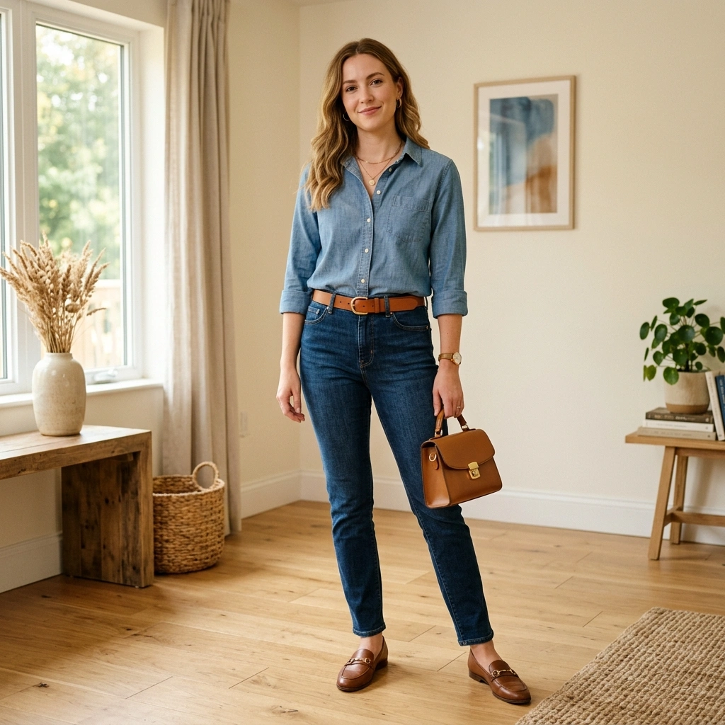 Double Denim Look