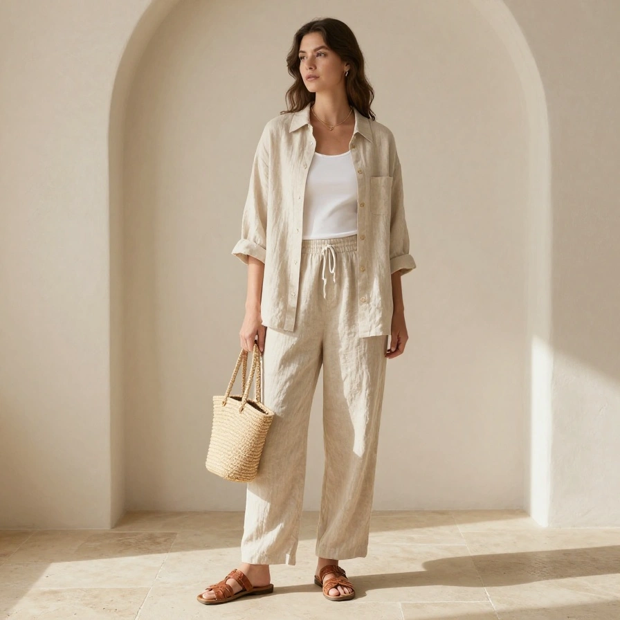 Effortless Linen Layers