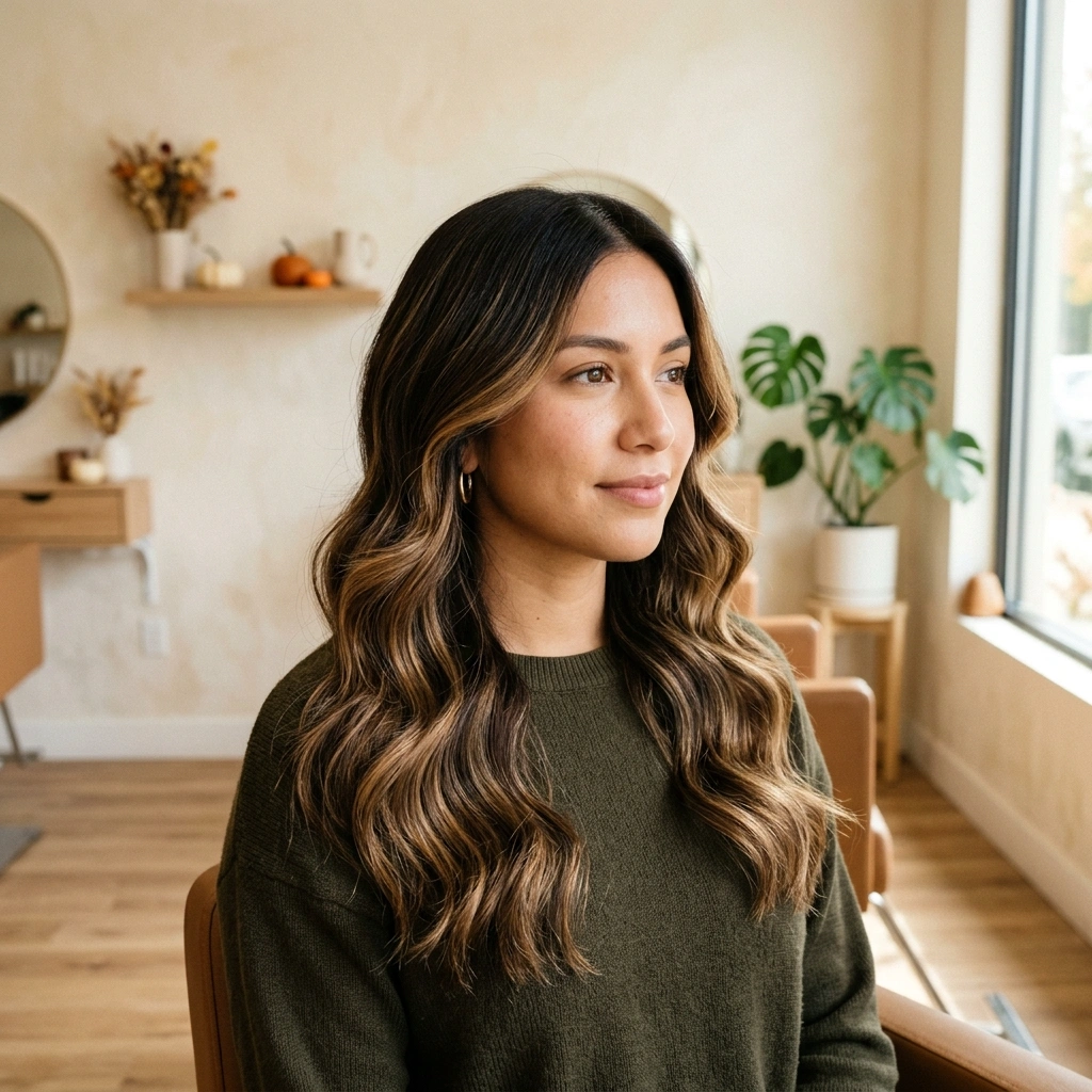 Espresso Honey Balayage