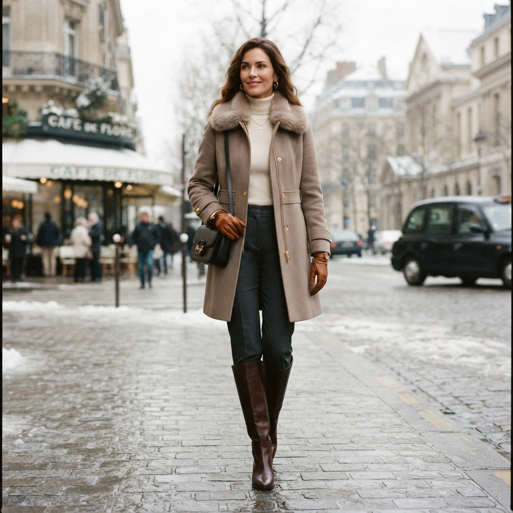 Faux Fur Detail