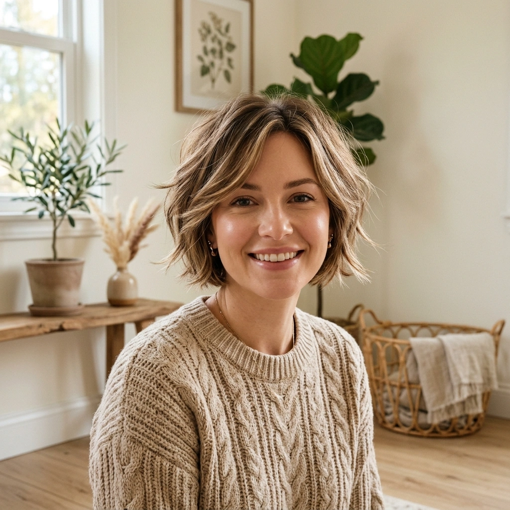Feathered Crop Bob