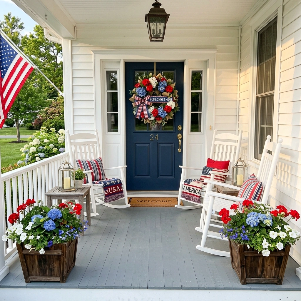 Festive Porch Welcome