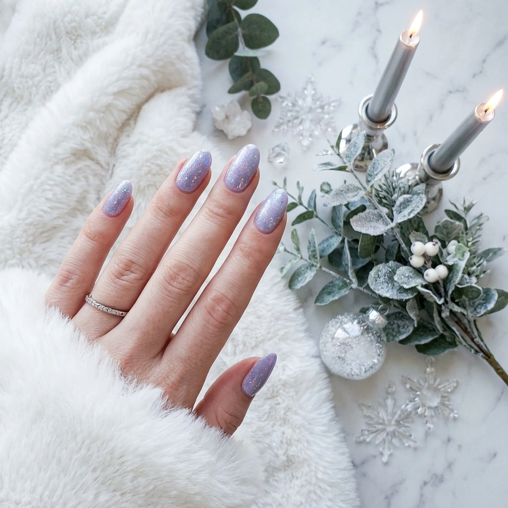 Frozen Lavender Glow