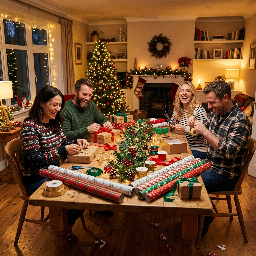 Gift Wrap Relay