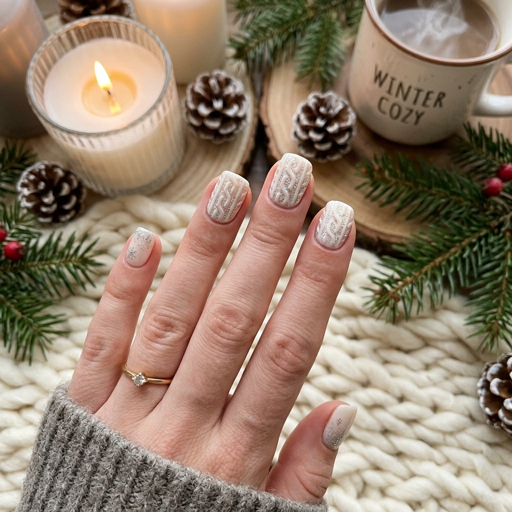 Glitter Sweater Texture