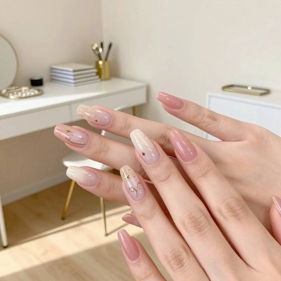 Gold Initial Accents