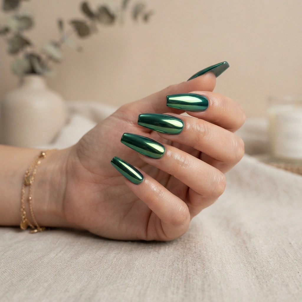 Green Chrome Shine