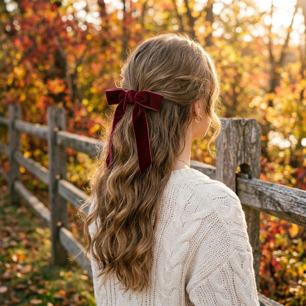 Half-Up Ribbon