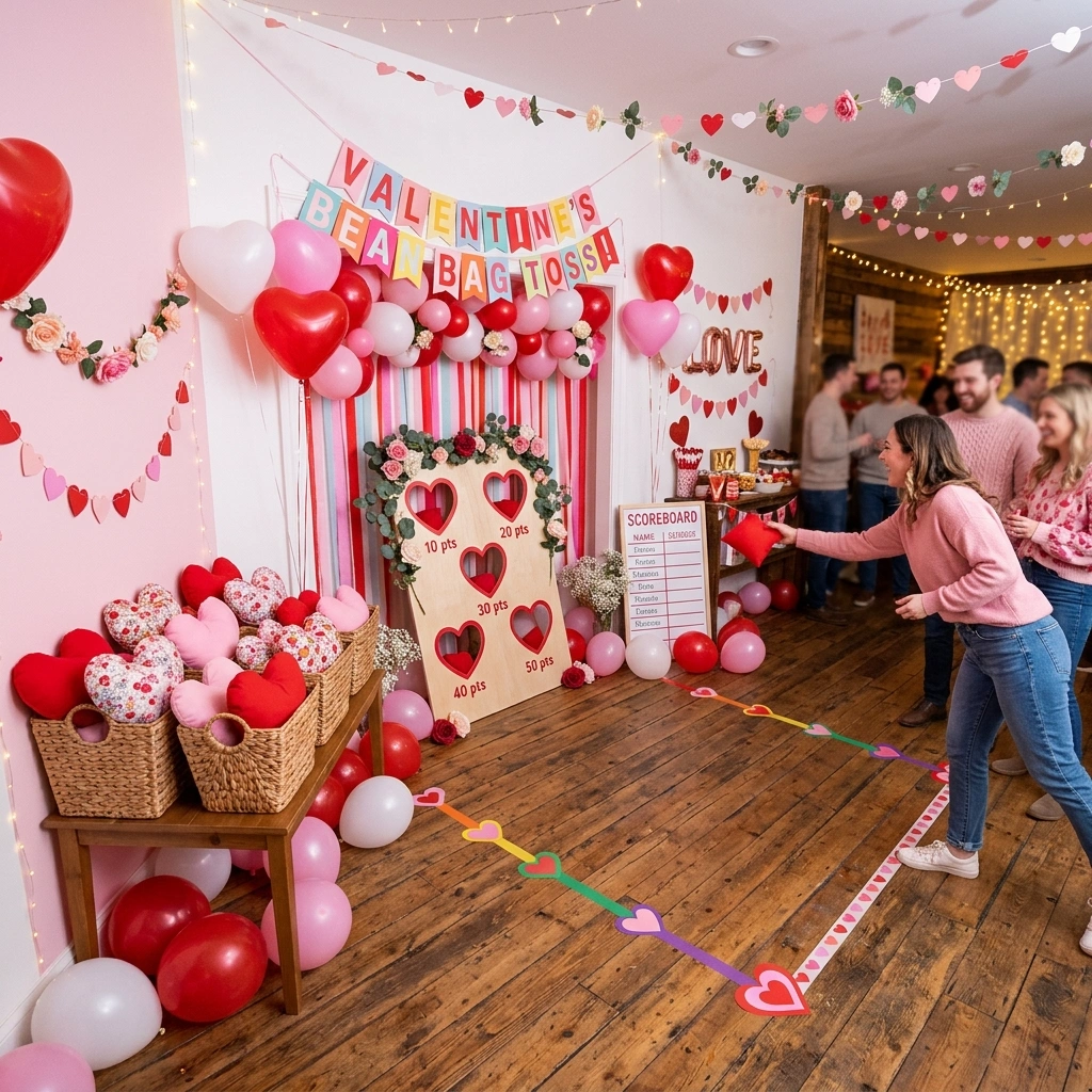 Heart Toss Game