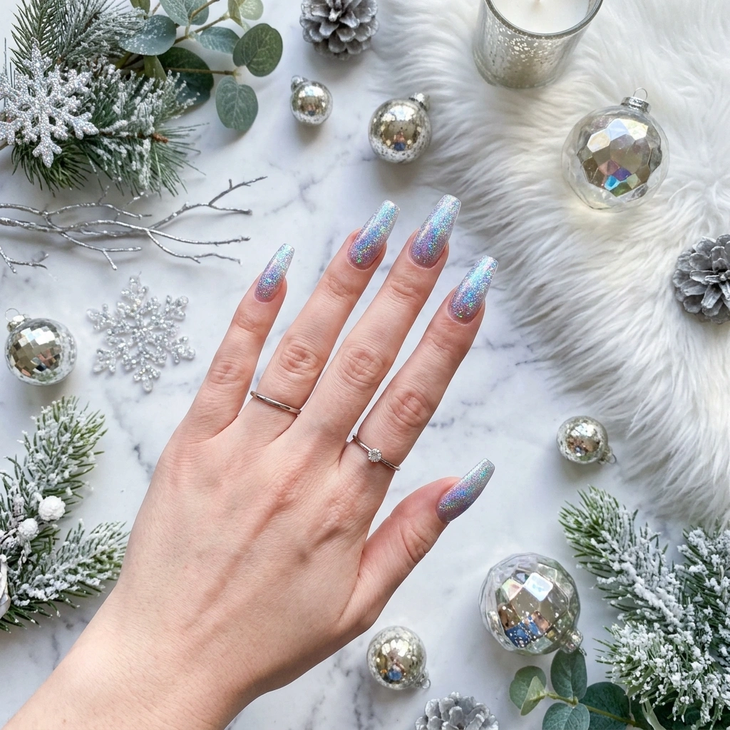 Holographic Snow Glow