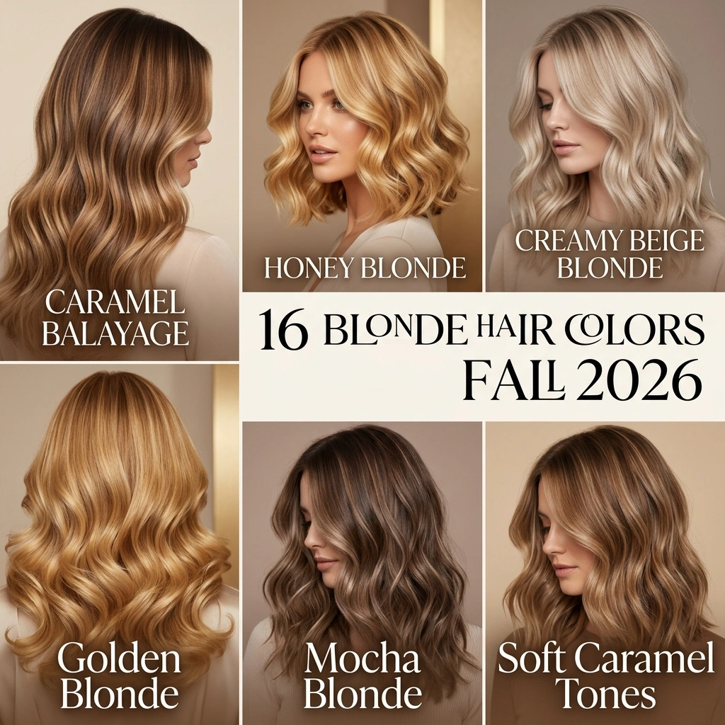 16 Blonde Hair Colors Fall 2026 Caramel Balayage