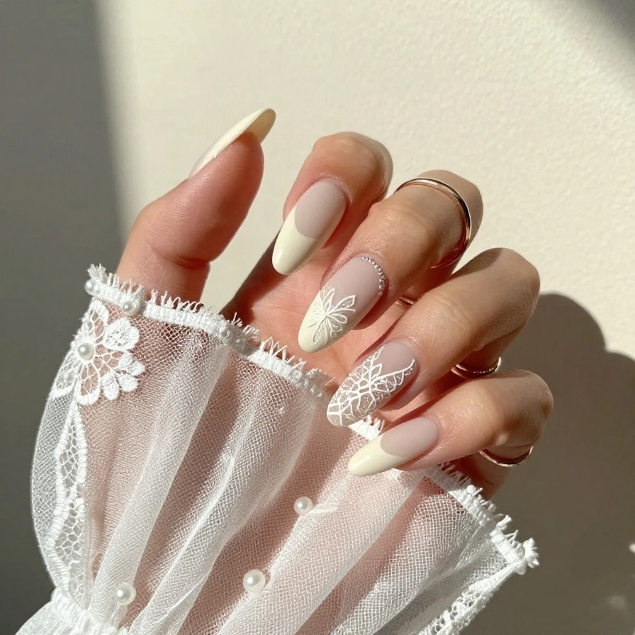 Ivory Lace Details