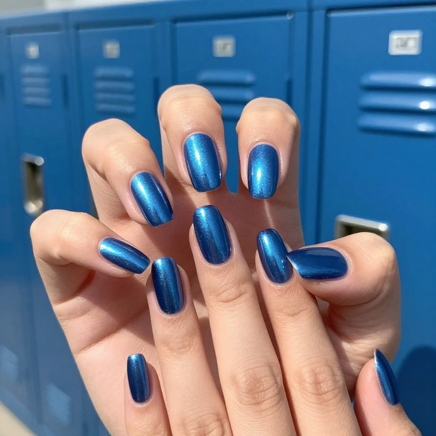 Locker Metallic Blue