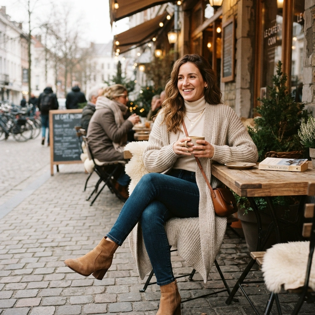 Long Cardigan Layers