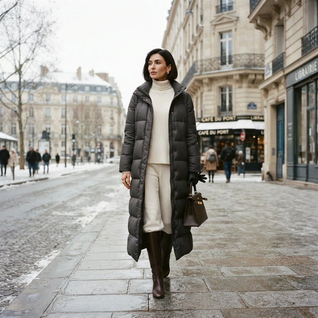 Longline Puffer Elegance