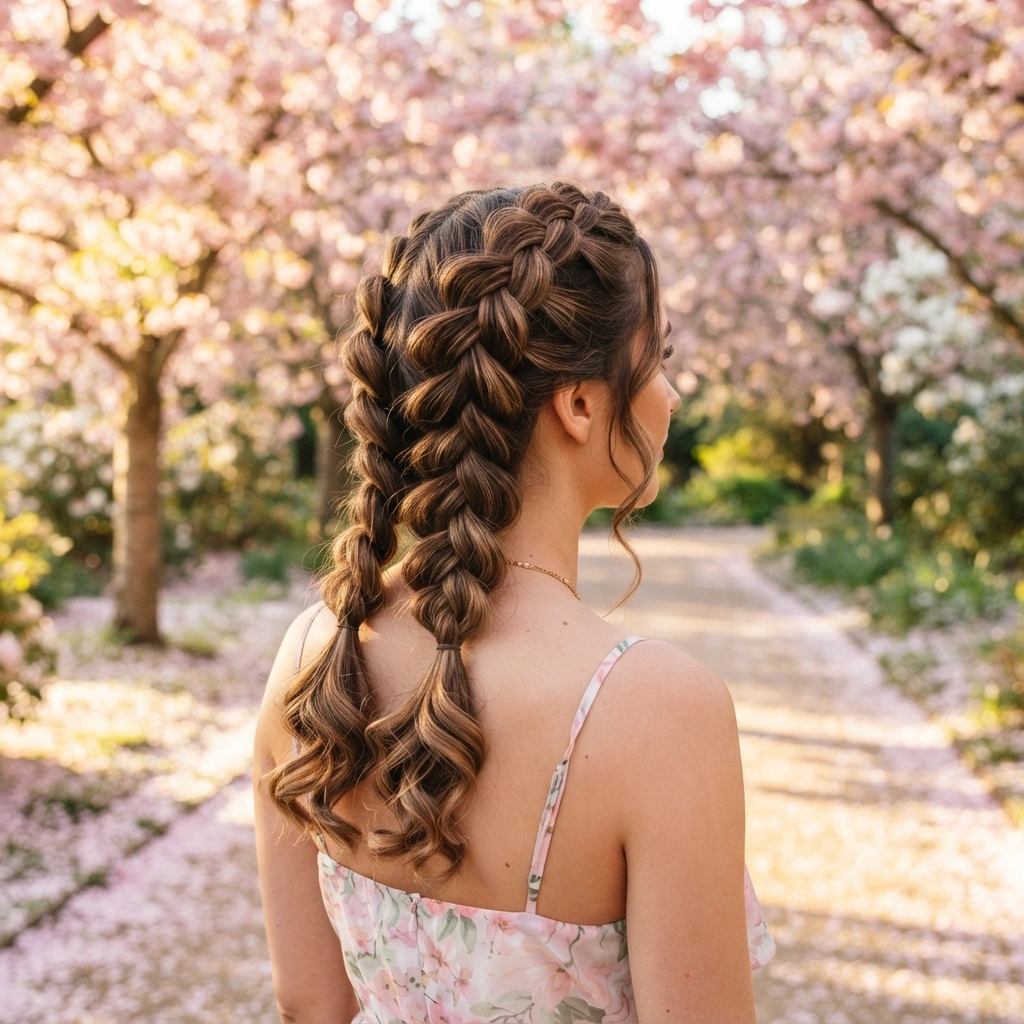 Loose Dutch Braids