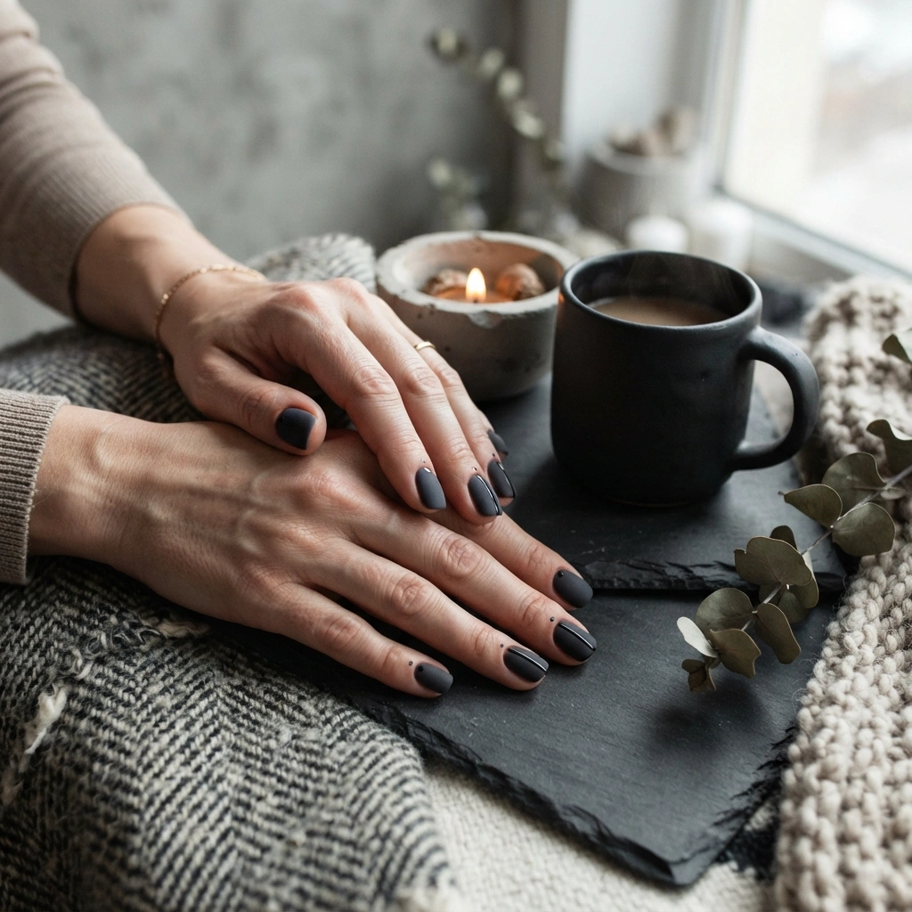 Matte Charcoal Chic