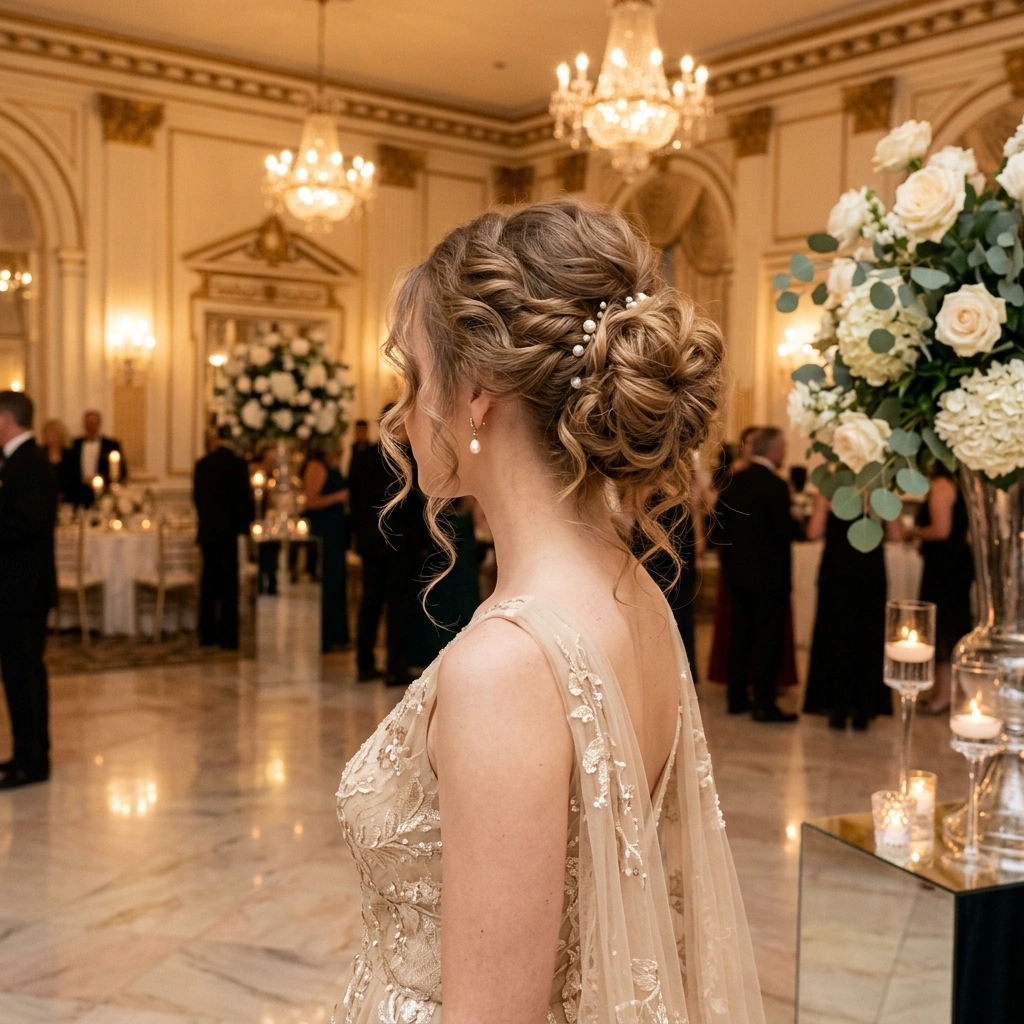 Messy Luxe Bun