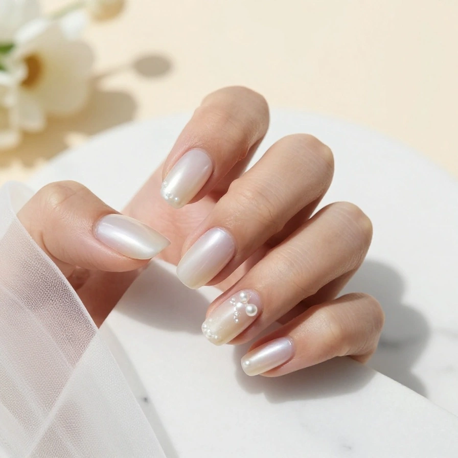 Milky Pearl Finish