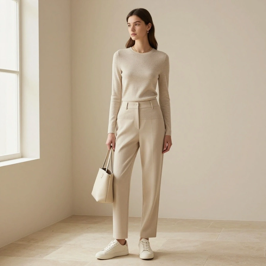 Minimal Monochrome Outfit