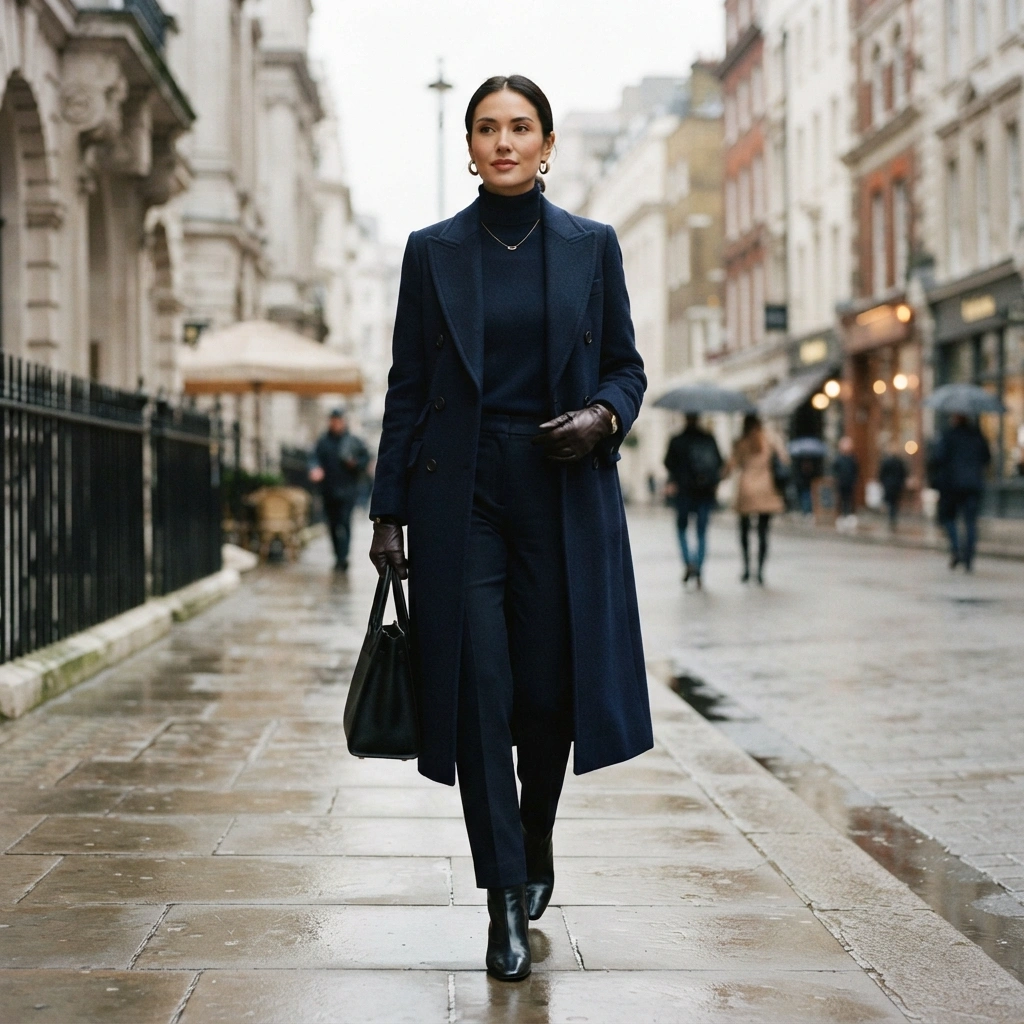 Navy Elegance Layers