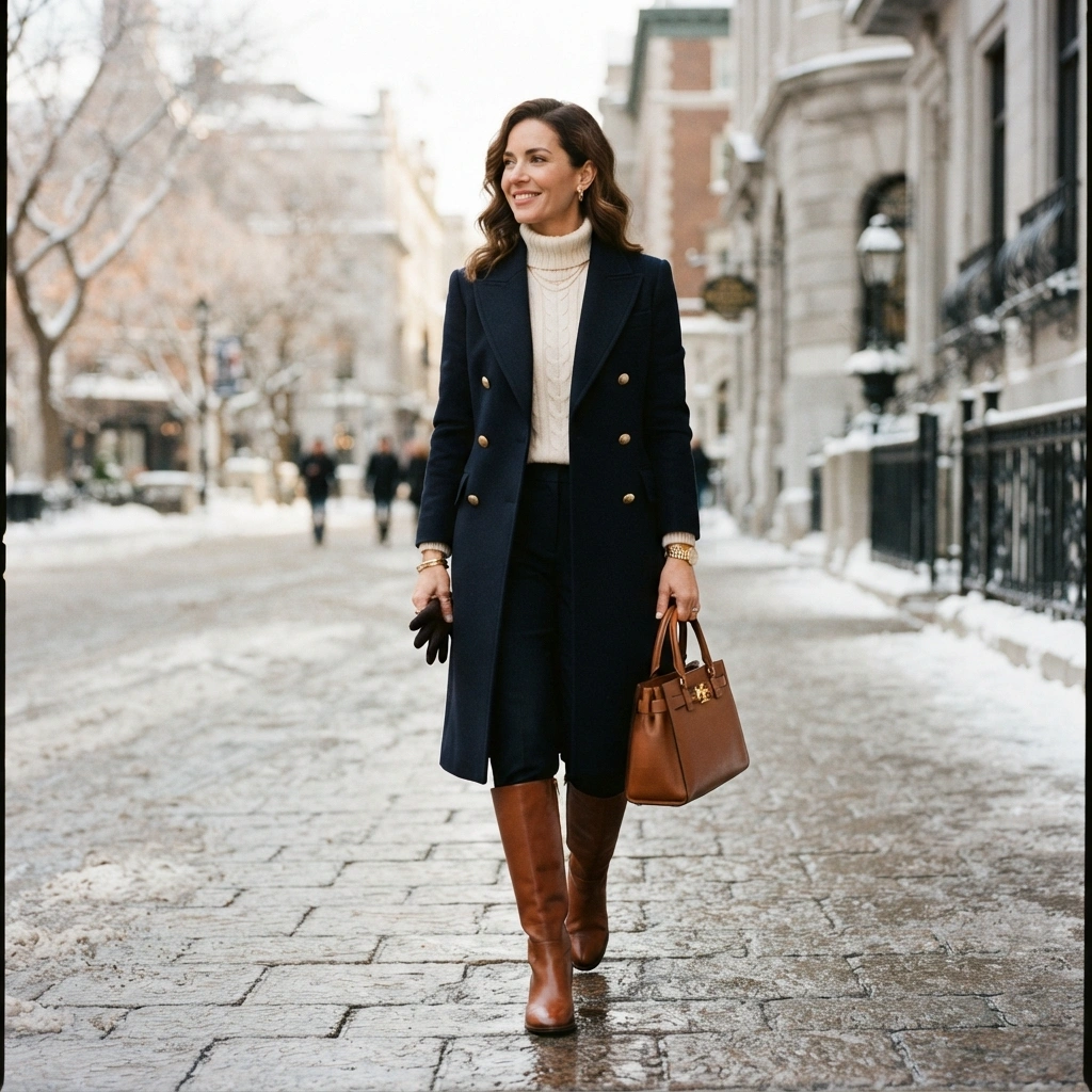 Navy Wool Layers