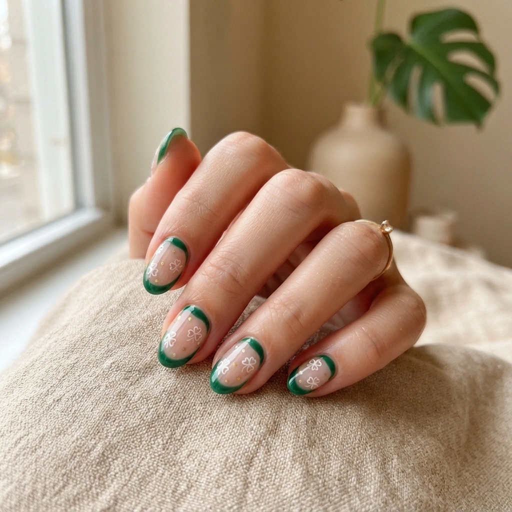 Negative Space Clover