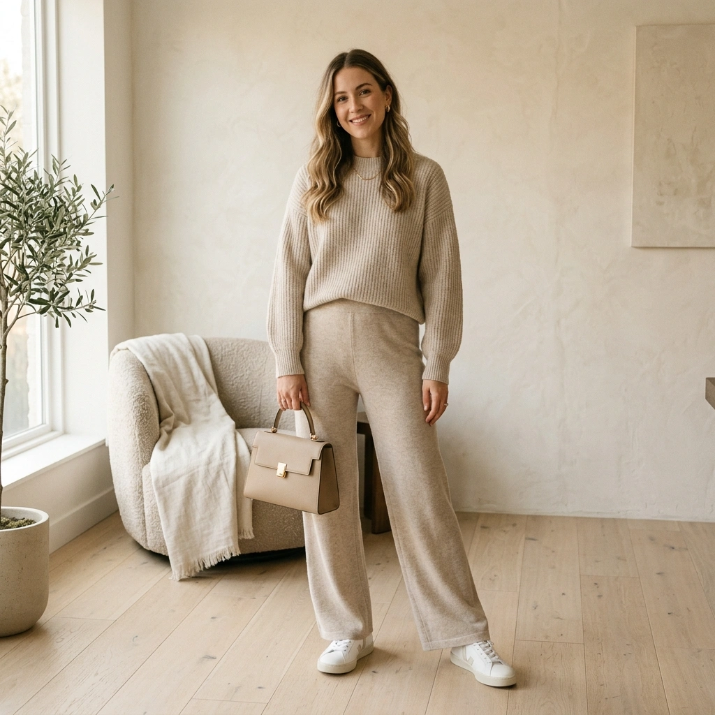 Neutral Knit Set
