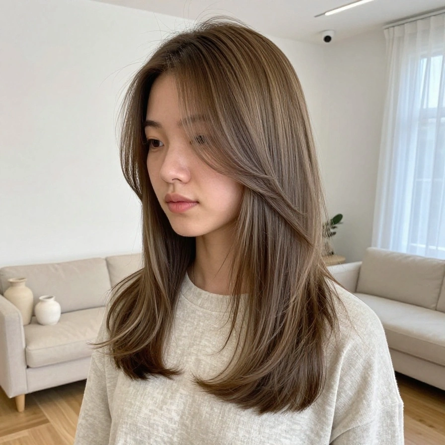 Neutral Suede Brunette
