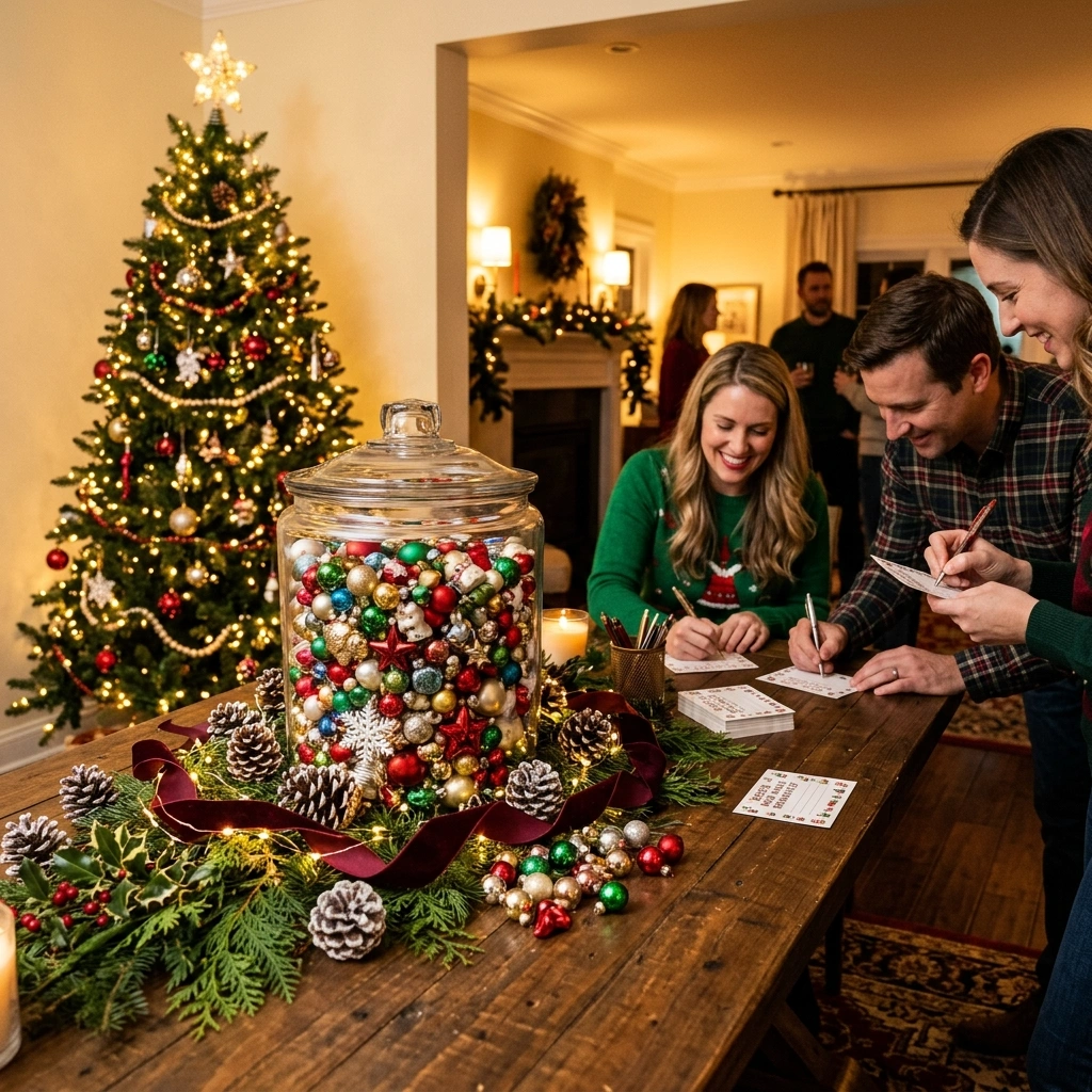 Ornament Guessing Jar