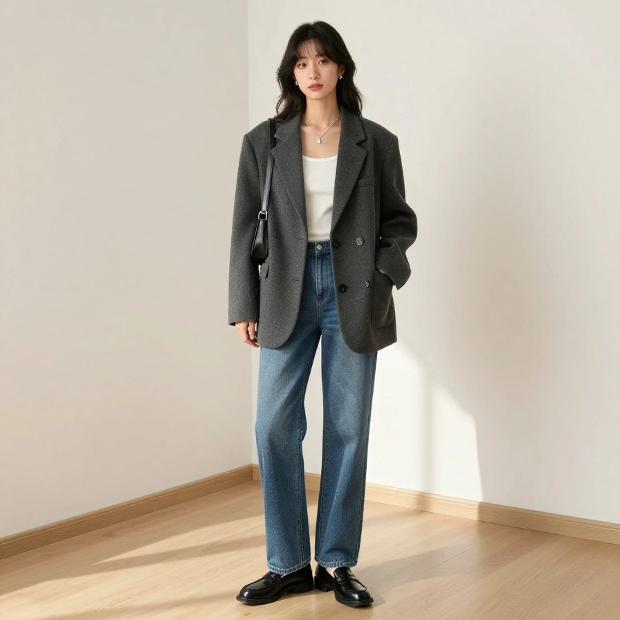 Oversized Blazer Look